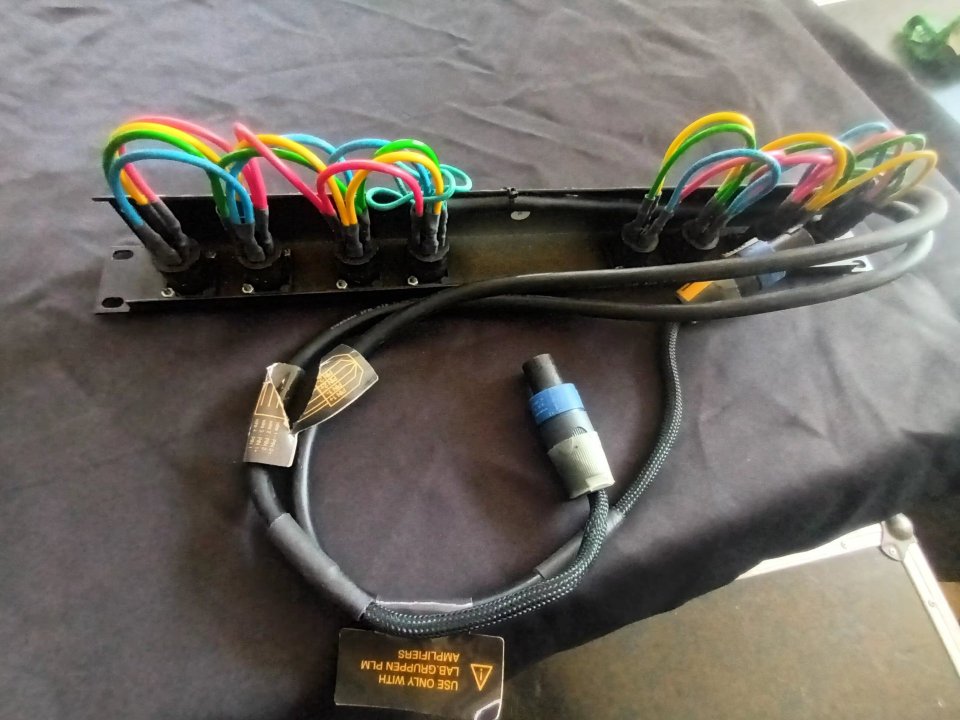 Panel de conexiones speakon de segunda mano · Foto 2 de 3 · Gipuzkoa · 200 €