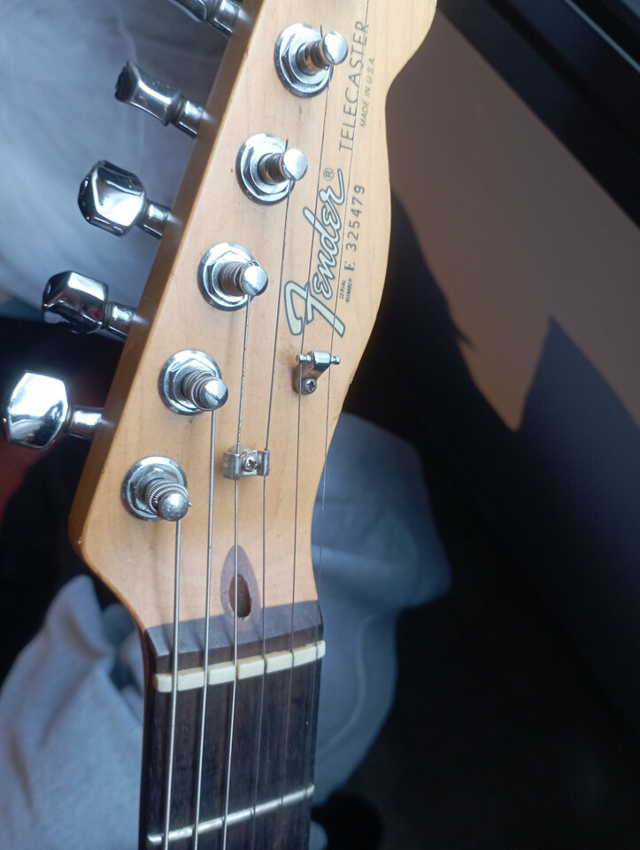 Fender Telecaster USA. Hecha en 1983 Fullertone Plant USA