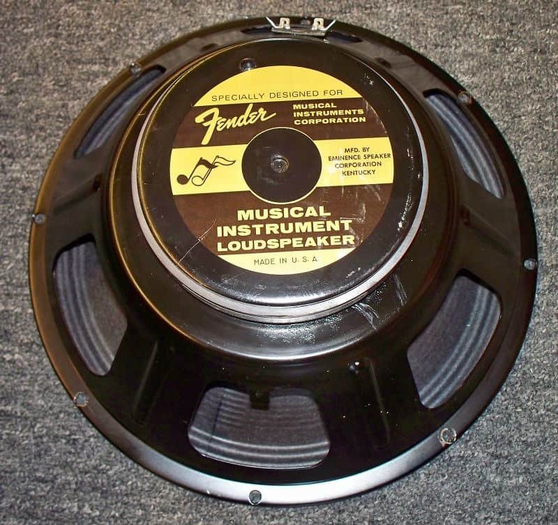 Altavoz Emminence 12' - 8ohm (Fender Blues Deluxe) de segunda mano · A Coruña · 60 €