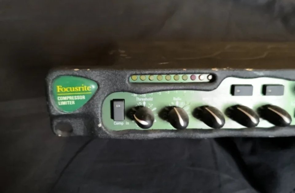 Focusrite Compresor Limitador Green 4