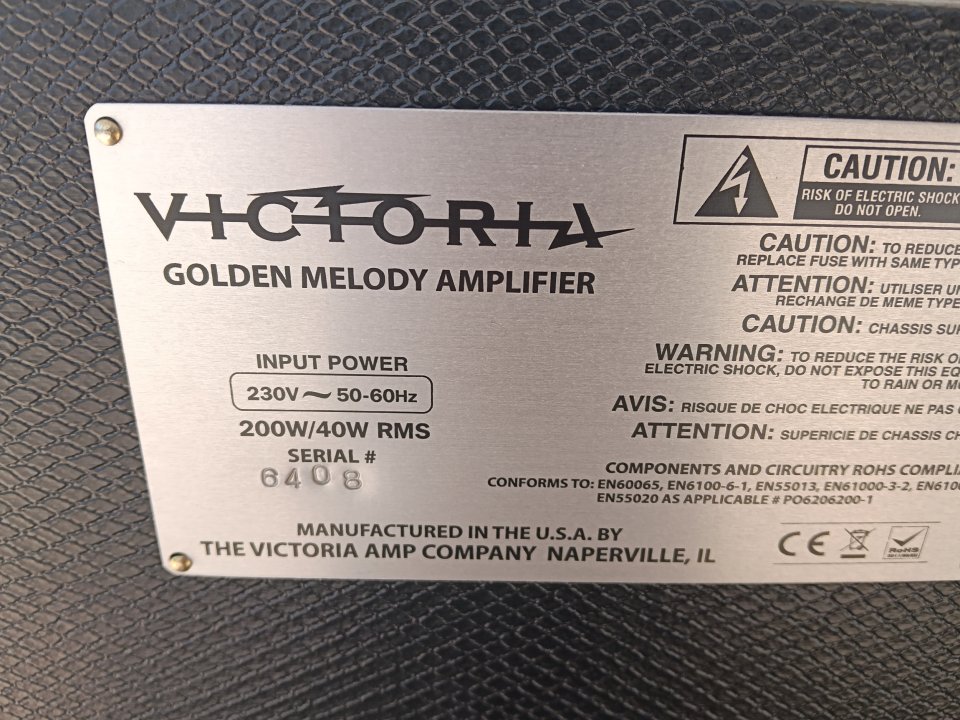 Victoria Golden Melody 1x12