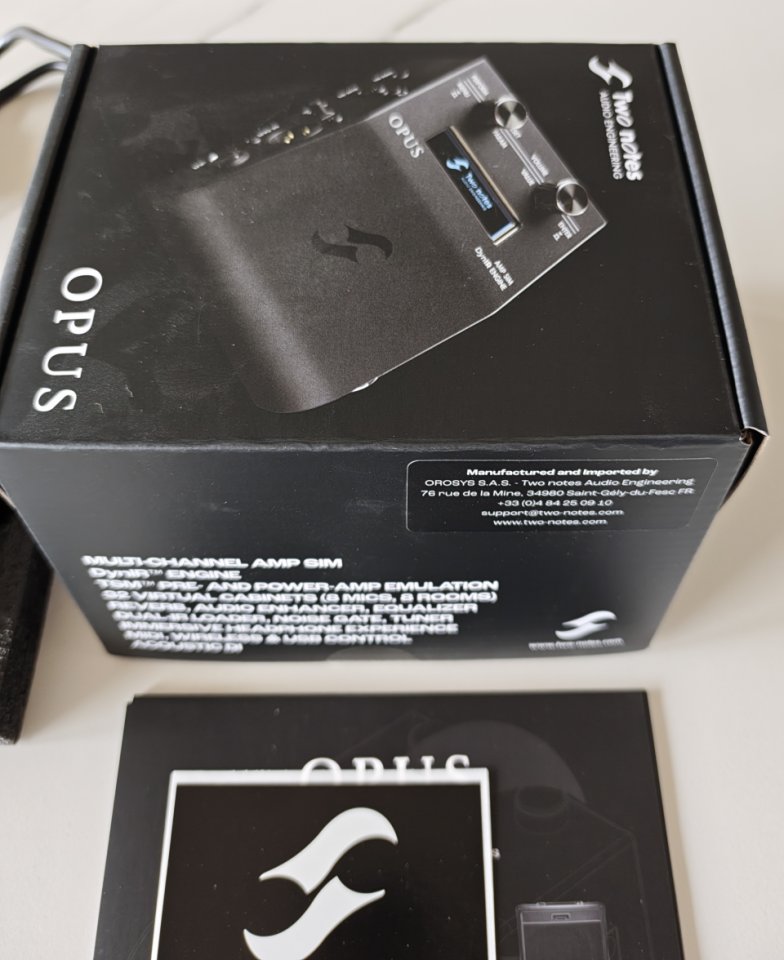 Two Notes Opus DI Amp & Cab SIM (2026) de segunda mano · Foto 2 de 10 · Araba · 200 €