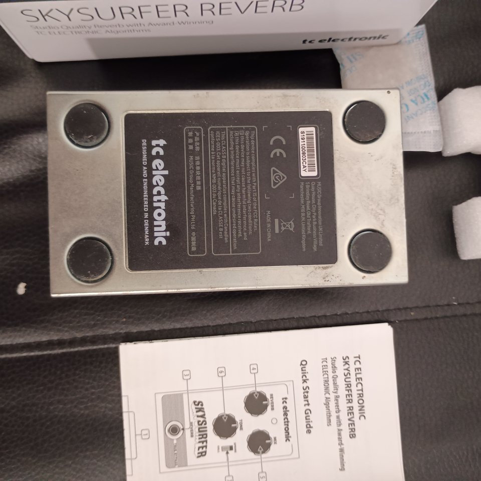 Pedal TC Electronic skysurfer reverb de segunda mano · Foto 5 de 5 · Málaga · 25 €