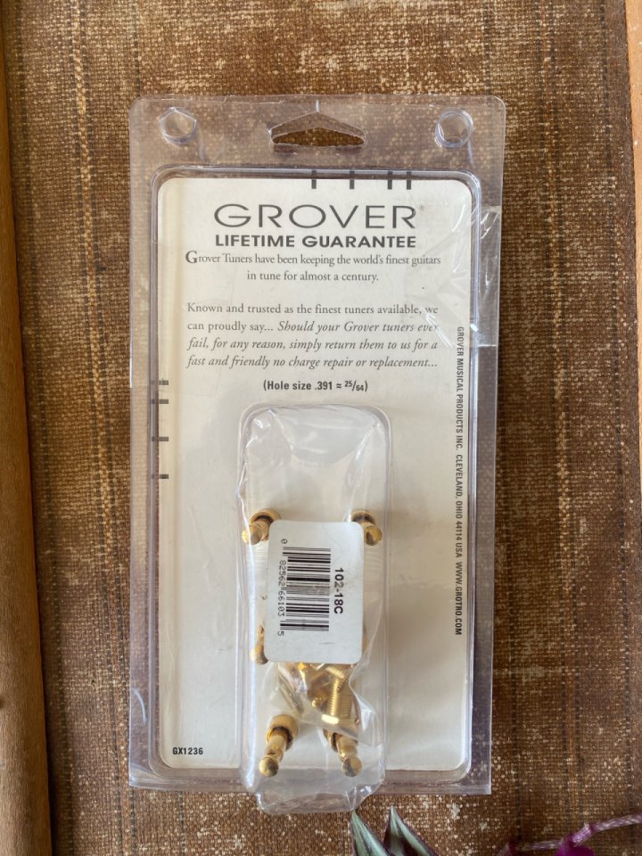 Grover Gold 102-18C