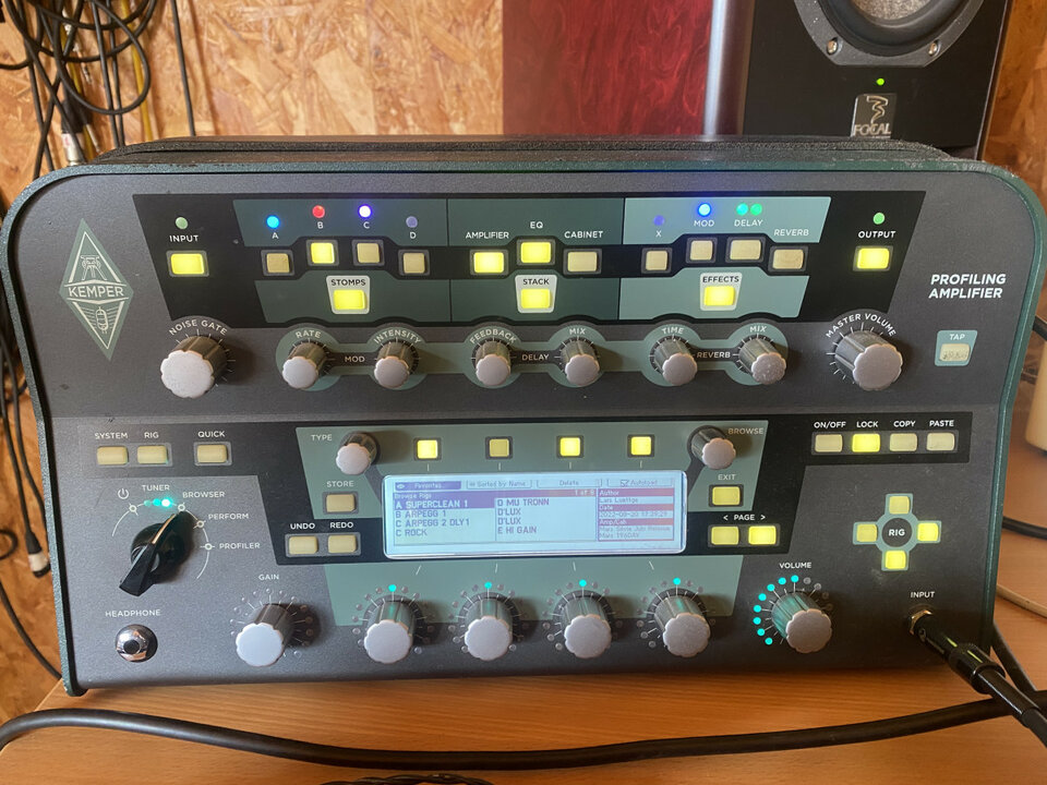 Kemper Profiler+flight case