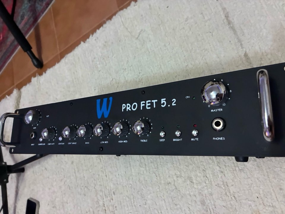 Warwick Pro FET 5.2 Cabezal para Bajo 500W de segunda mano · Foto 3 de 7 · Gipuzkoa · 280 €