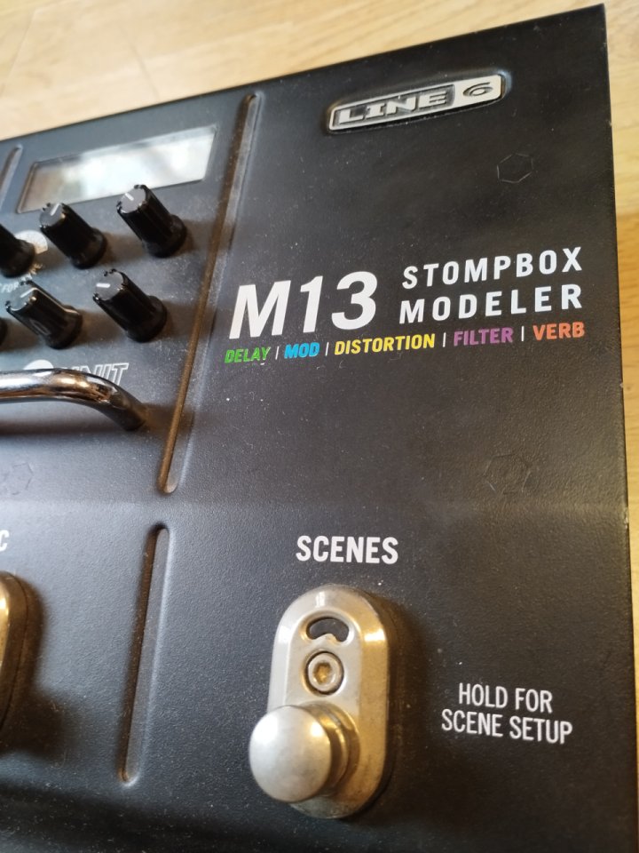 Line 6 M13 stompbox modeler