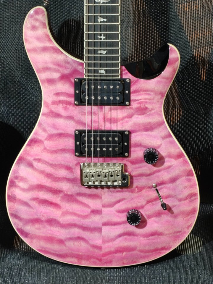 PRS SE Custom 24 Quilt Top Violet (Rosa)