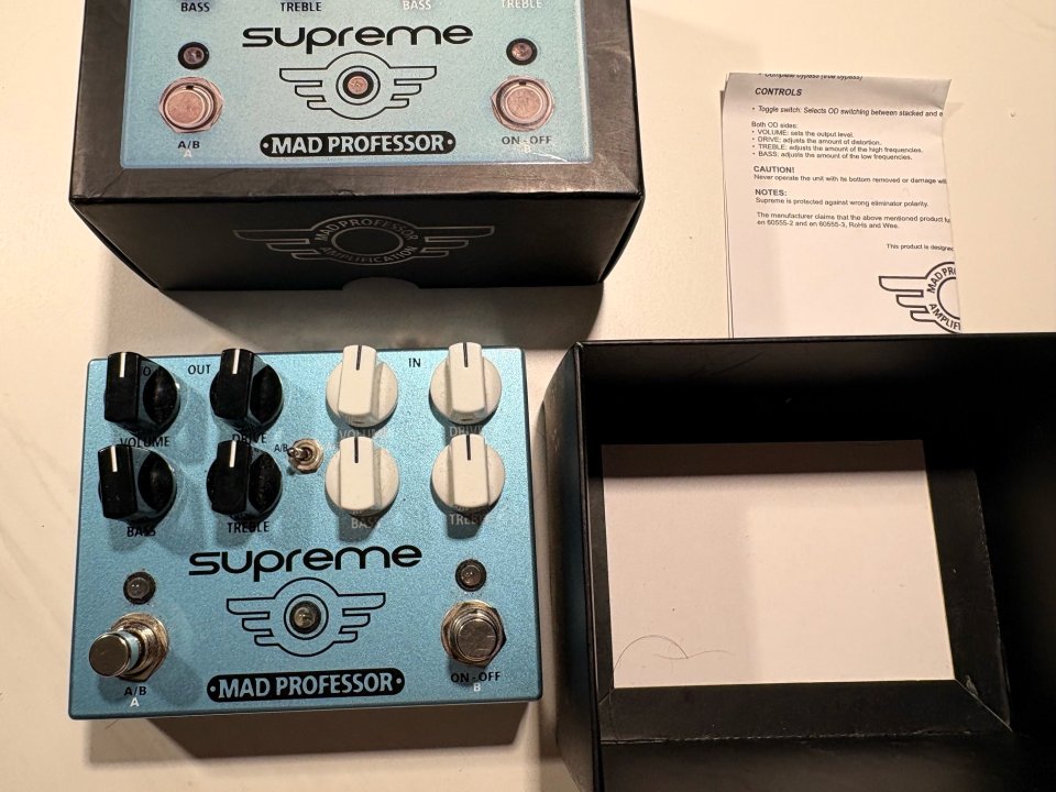Mad professor overdrive supremo de segunda mano · Foto 1 de 3 · Pontevedra · 140 €