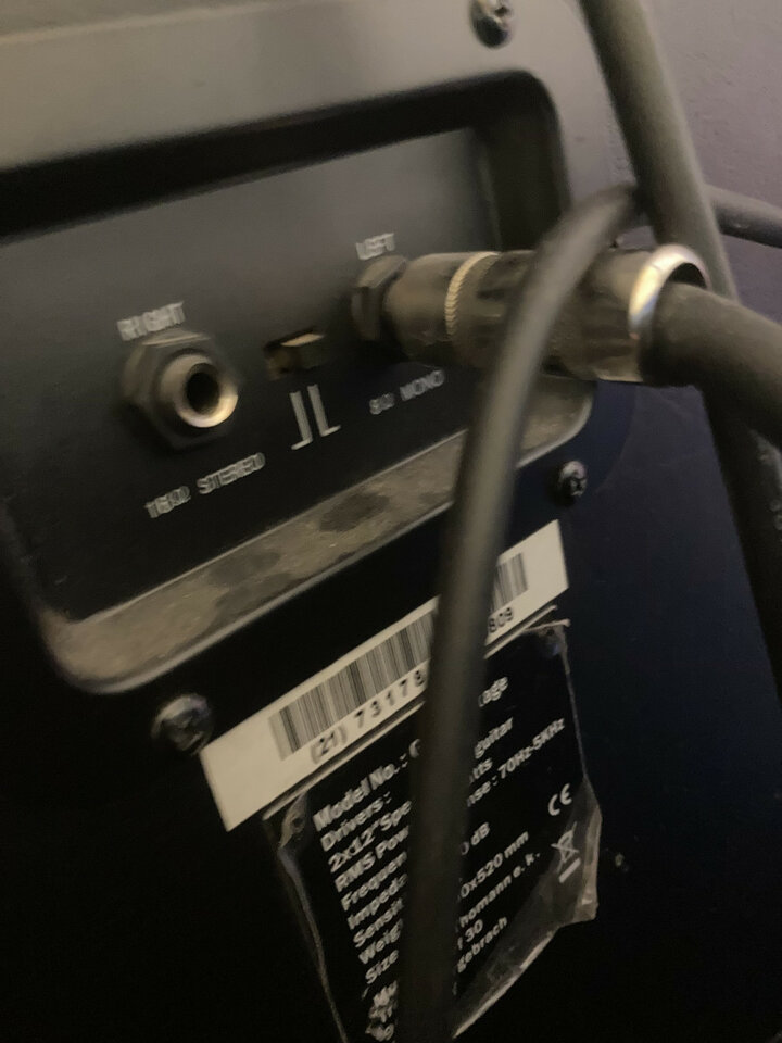 Pantalla Harley Benton g212 vintage