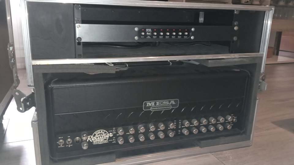 Flight Case Mesa Boogie con Rack