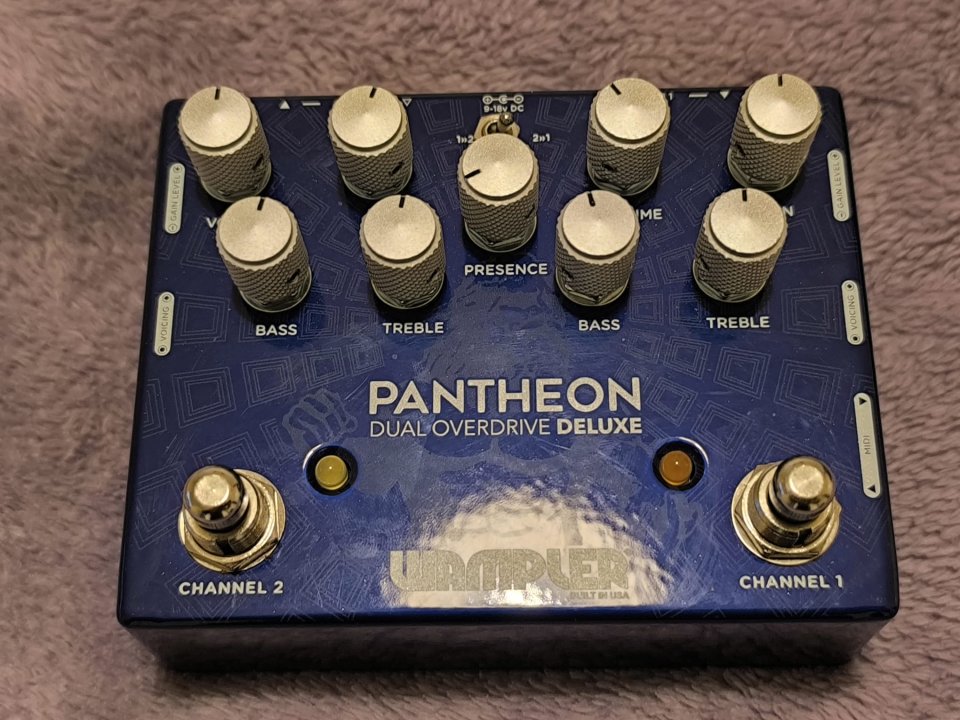 Wampler Pantheon Deluxe Dual Overdrive de segunda mano · Foto 2 de 2 · Cádiz · 205 €