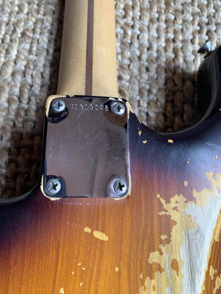 Stratocaster American Vintage 1954 60th Anniversary