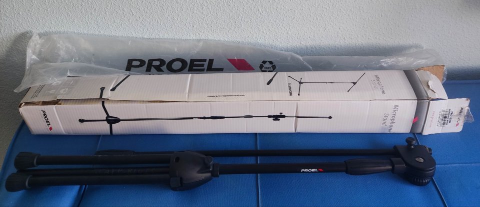 Pie de micro Proel PRO100BK de segunda mano · Foto 2 de 6 · Alicante · 20 €