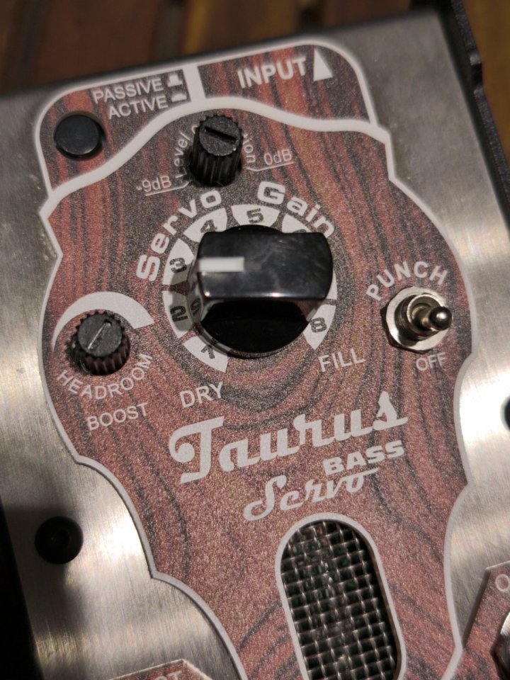 Pedal Taurus Bass Servo Custom