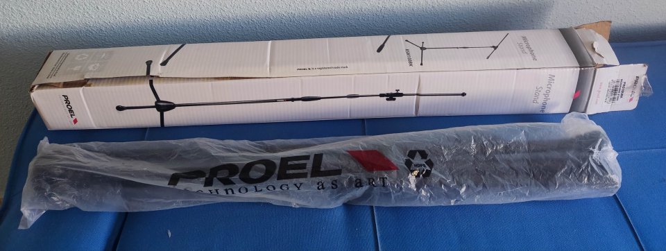 Pie de micro Proel PRO100BK de segunda mano · Foto 3 de 6 · Alicante · 20 €