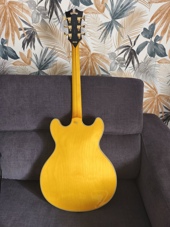 D'Angelico Excel DC - Amber (Semihollow con Seymour Duncan) - Estado Impecable de segunda mano · Foto 3 de 10 · Granada · 1250 €