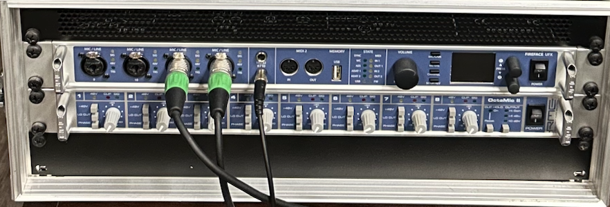 RME UFX + Octamic II