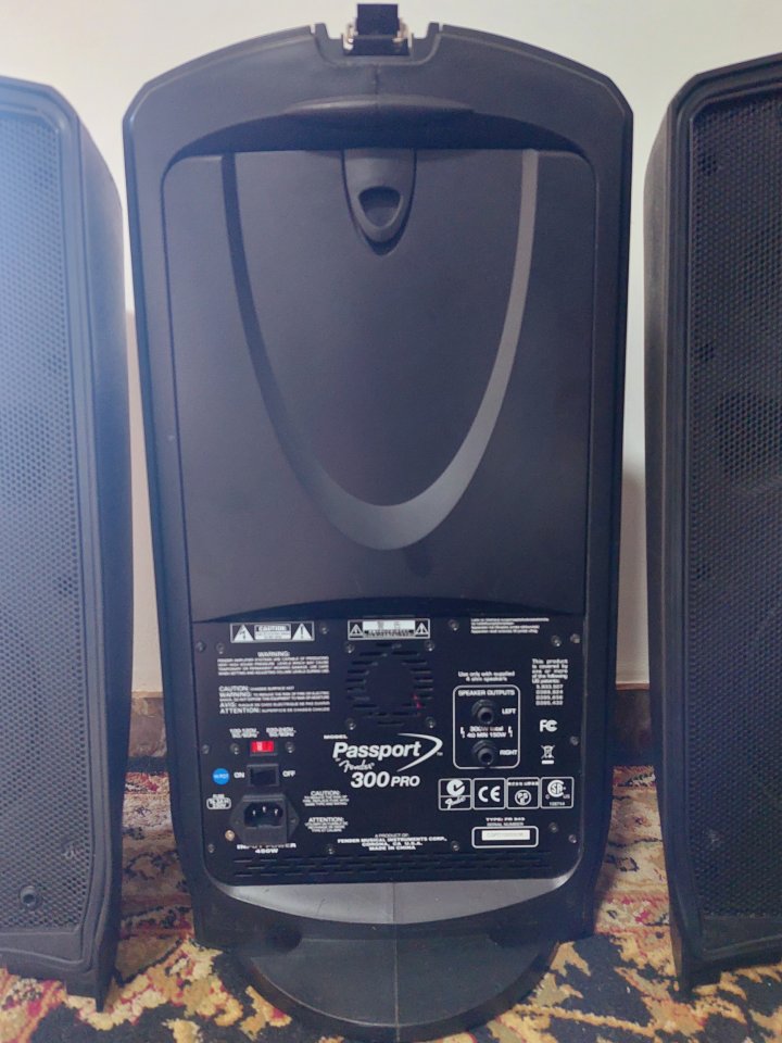 Fender Passport 300 Pro Equipo Completo