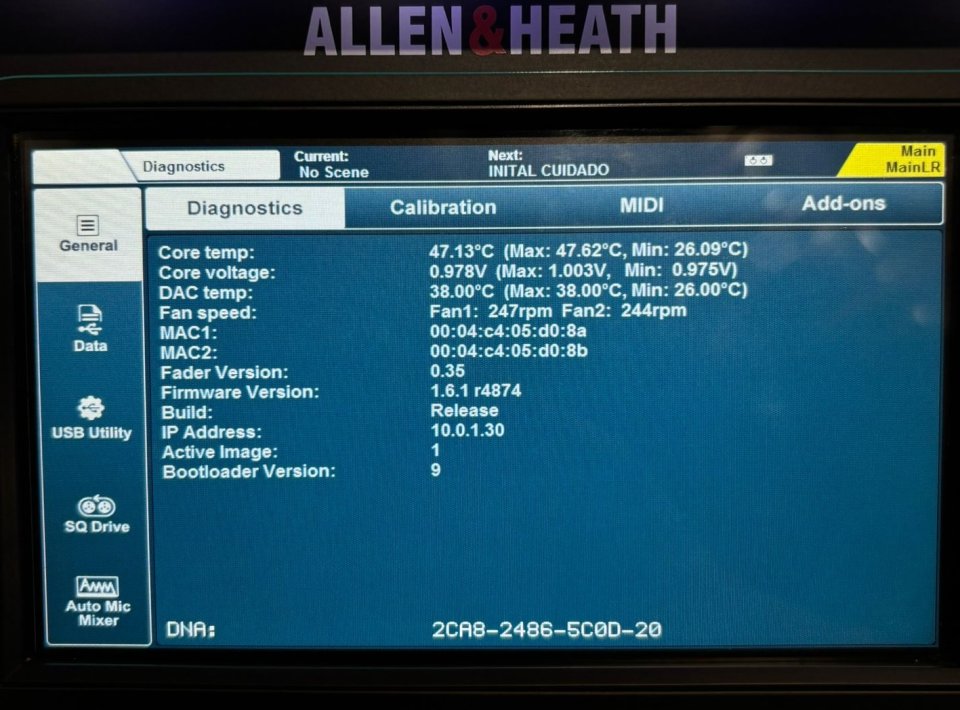 Allen&Heath SQ5 + Flightcase + AudioBox DX168 + Case