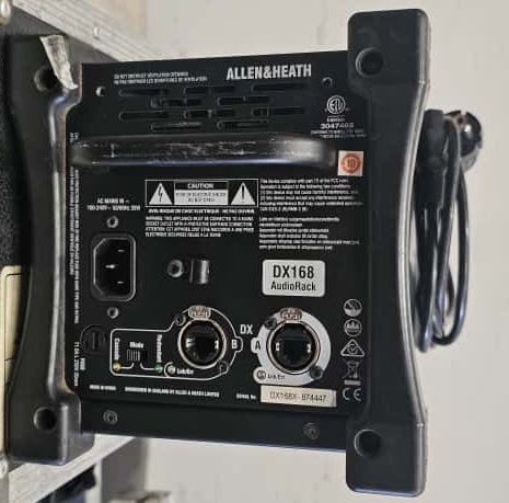 Allen&Heath SQ5 + Flightcase + AudioBox DX168 + Case