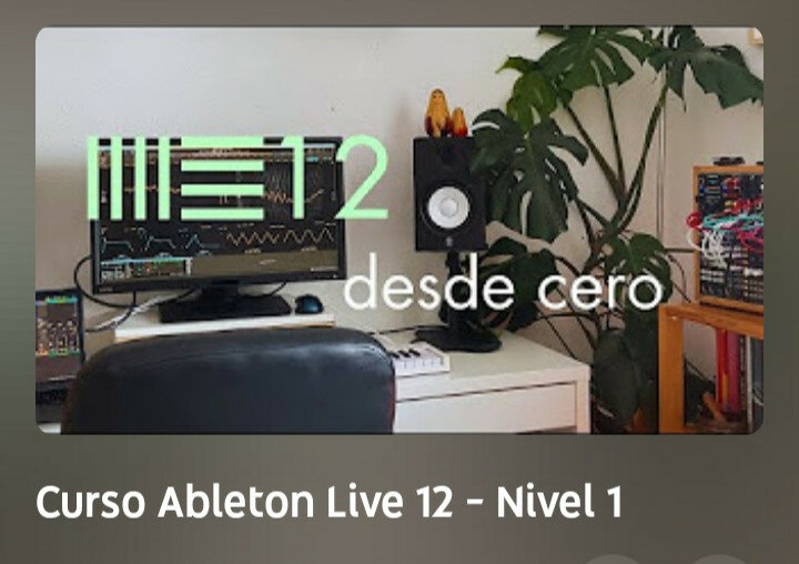 Curso online Ableton 12 desde cero