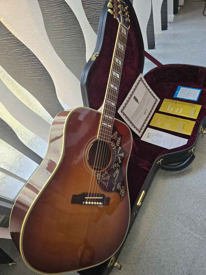 Gibson hummingbird custom shop 50th