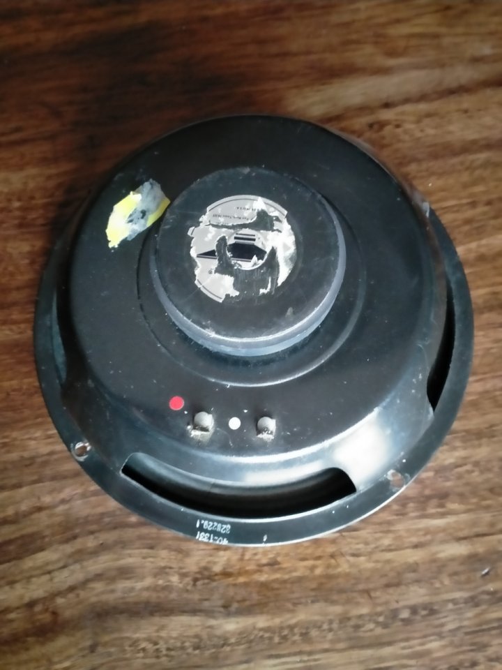 Altavoz vintage UTAH Ceramico 10” 8 ohms