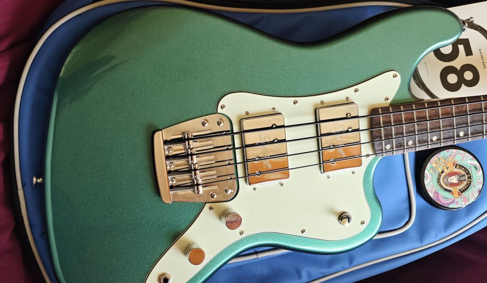 Fender Squier Paranormal Rascal Bass MUY MEJORADO