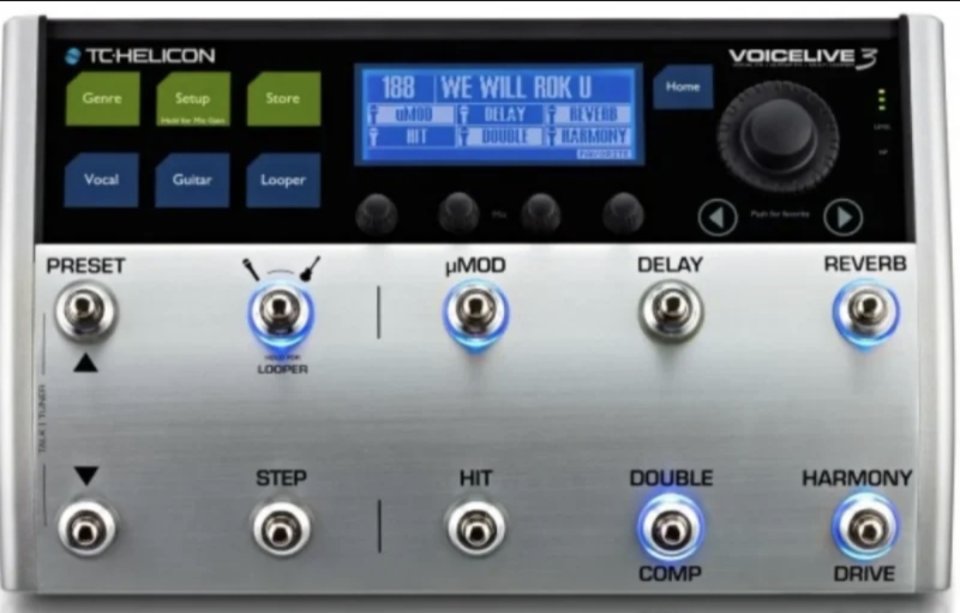 TC Helicon VoiceLive 3 + FLIGTHCASE!