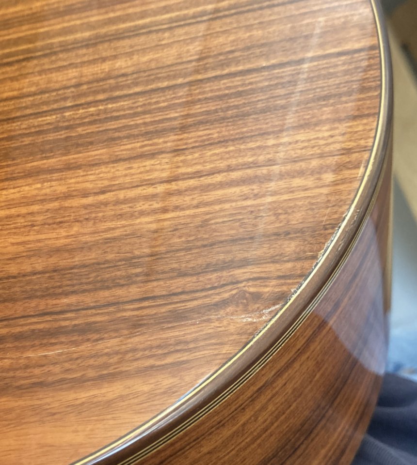 Ángel Benito Aguado — Guitarra de concierto 2013 | Cedro + Nomex | Pau Ferro de segunda mano · Foto 7 de 10 · Madrid · 4800 €