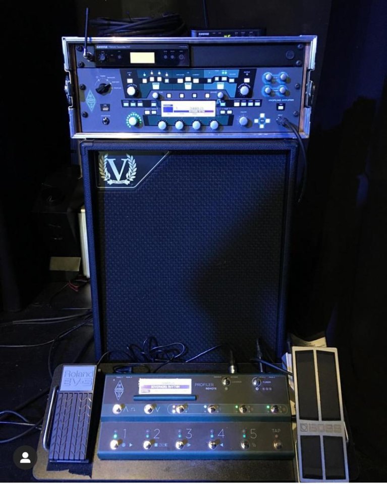 Kemper power rack + controller + flightcases + pedal expresion