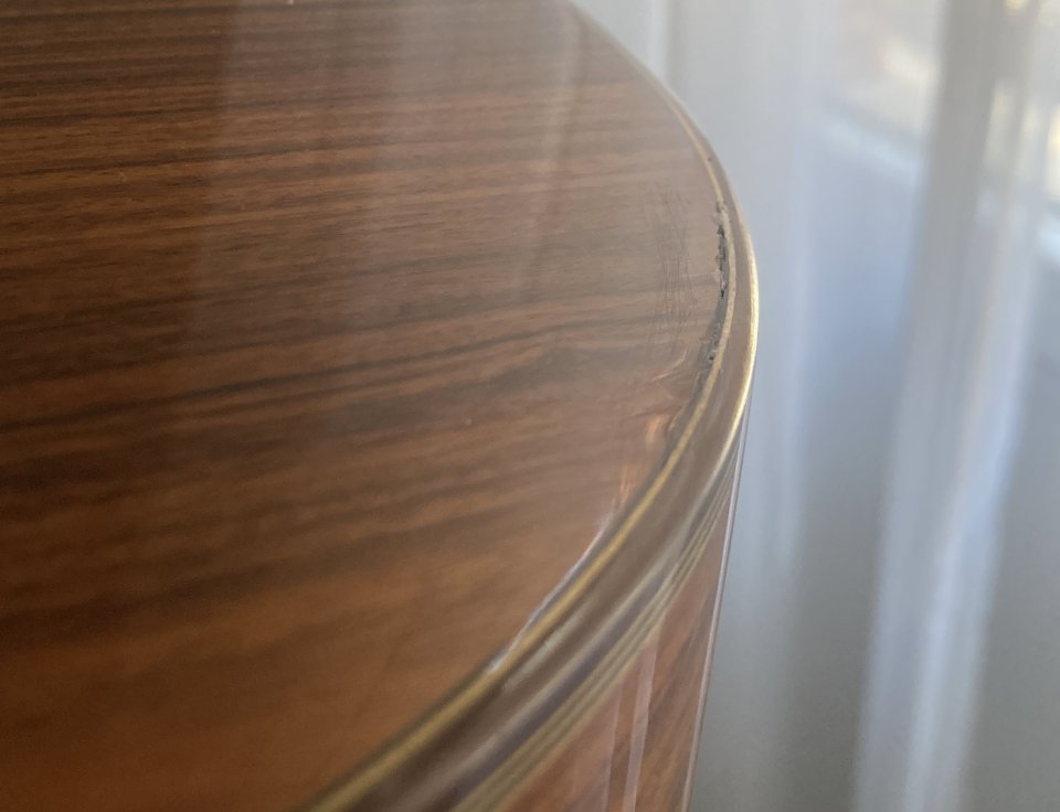 Ángel Benito Aguado — Guitarra de concierto 2013 | Cedro + Nomex | Pau Ferro de segunda mano · Foto 10 de 10 · Madrid · 4800 €