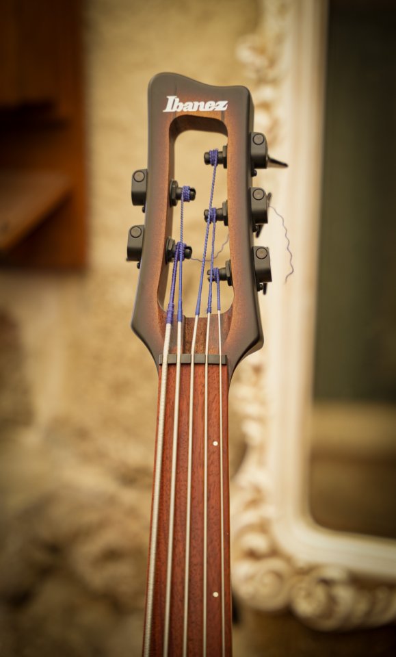 Bajo Ibanez UB805-MOB Contrabajo Eléctrico 5 strings babybass de segunda mano · Foto 5 de 10 · Pontevedra · 860 €
