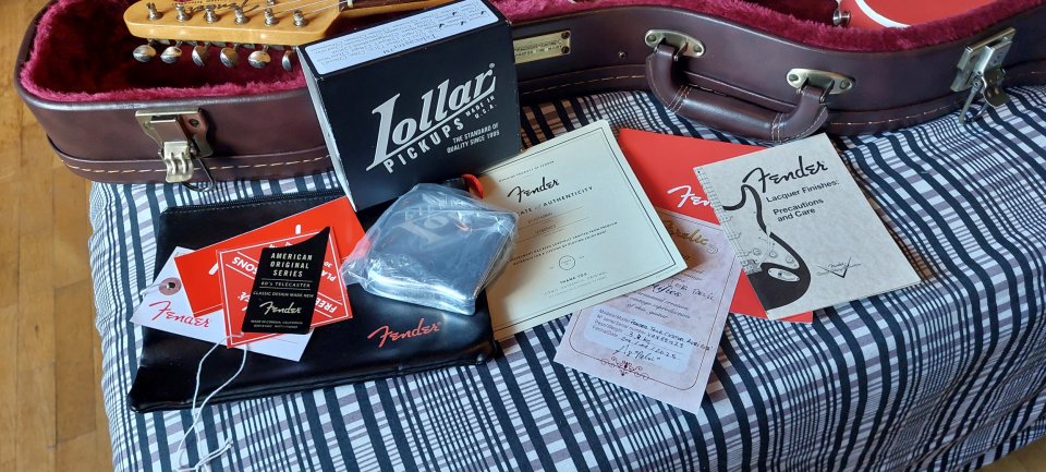 Fender Telecaster American Original 60s Fiesta Red (2018) de segunda mano · Foto 3 de 4 · Asturias · 2100 €