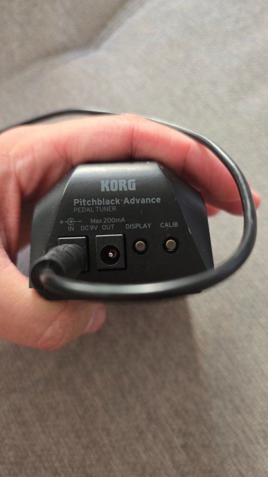 Pedal Afinador Korg Pitchblack Advance de segunda mano · Foto 2 de 3 · Madrid · 48 €