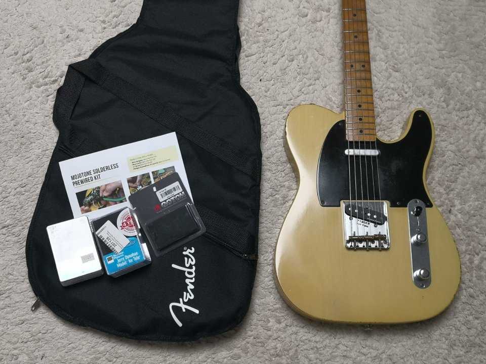 Fender Vintera Road Worn 50s Telecaster MN VBL 2021 75th anniversary de segunda mano · Foto 10 de 10 · Bizkaia · 1250 €