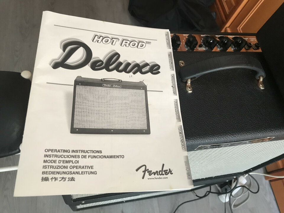 Amplificador Fender Hot Rod Deluxe