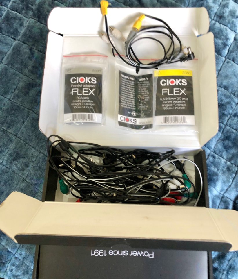 Fuente Cioks dc7 + pedal train metro 24