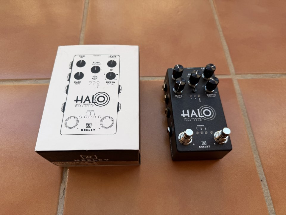 Keeley HALO Andy Timmons dual echó