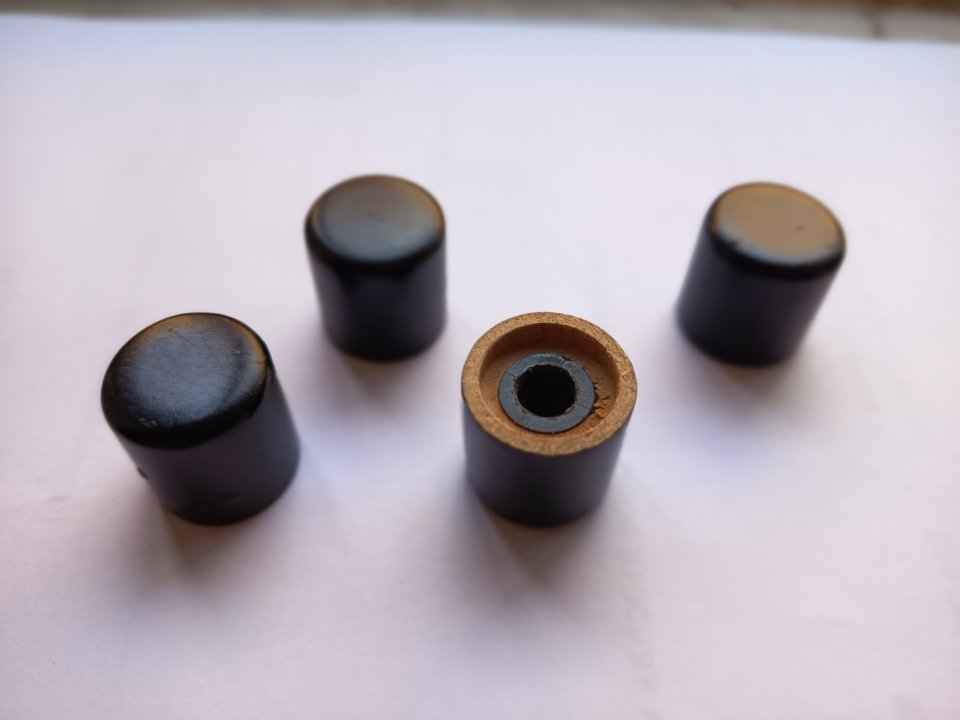 4 KNOBS de  madera (envío Incluido)