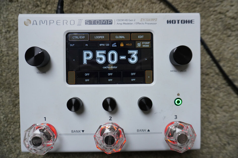 Hotone Ampero Stomp II