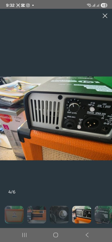 Orange Rocker 32 + Two Notes Torpedo Captor 16 de segunda mano · Foto 4 de 5 · Barcelona · 950 €