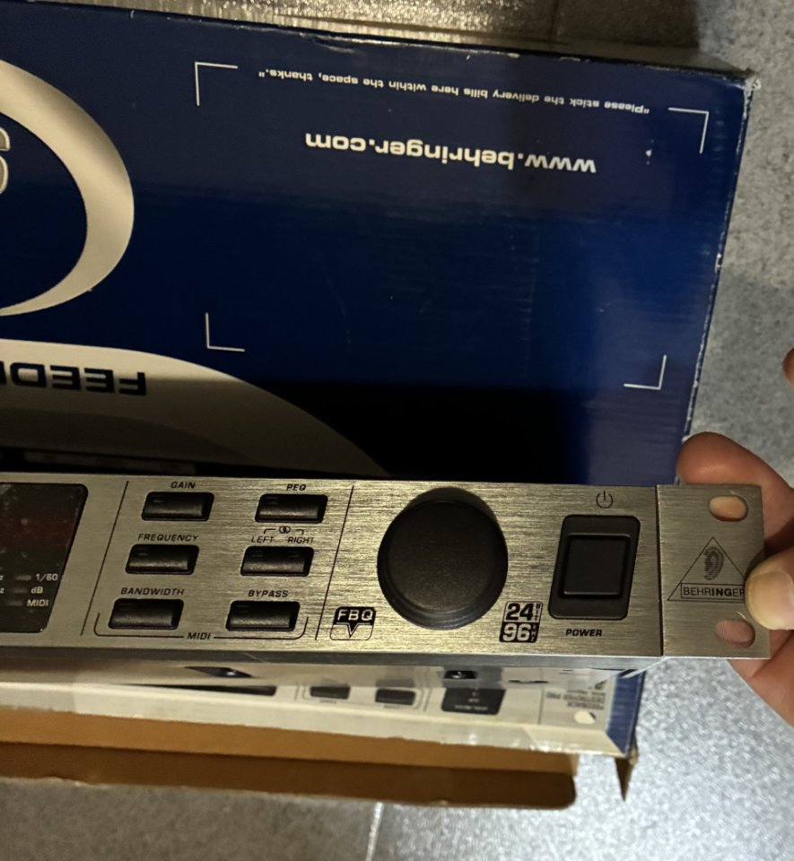 Behringer FBQ2496 feedback destroyer de segunda mano · Foto 2 de 8 · Madrid · 90 €