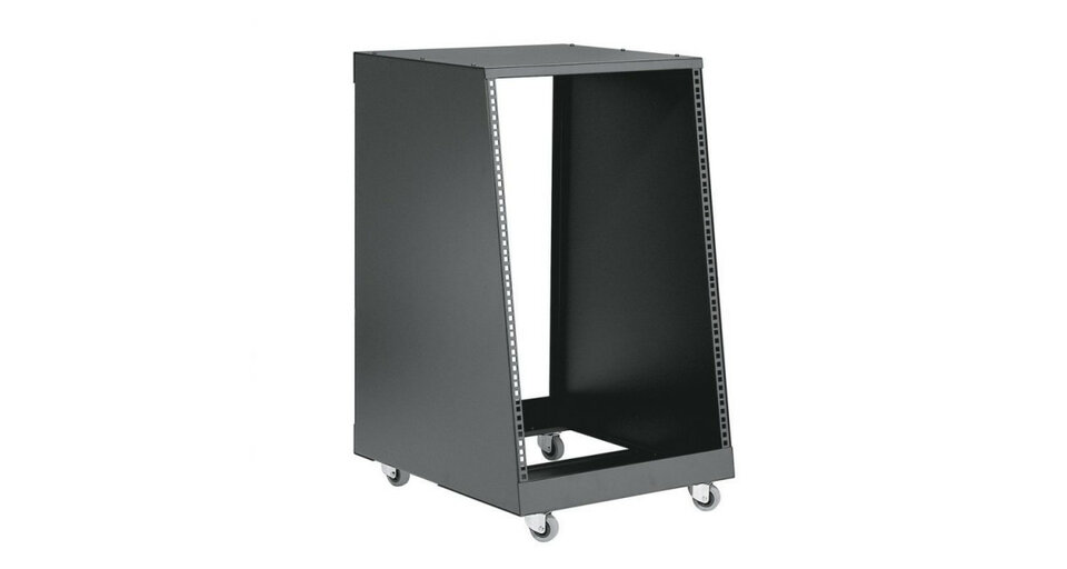 Mueble de estudio K&M 48260 19" Rack de 16 unidades.