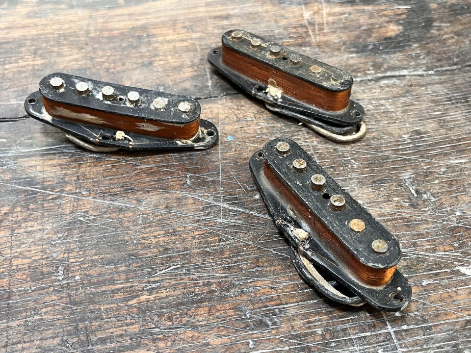 Belltrutone 59/61 Stratocaster NOS Set de pastillas BLACK FRIDAY