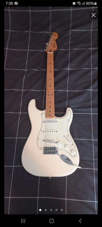 Fender Stratocaster (Con Mejoras)