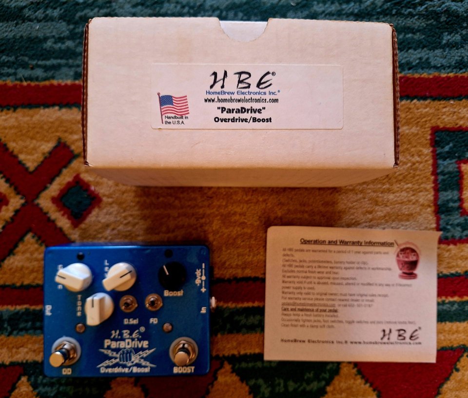 Pedal Overdrive Boost H.B.E. PARADRIVE de segunda mano · Foto 4 de 5 · Madrid · 110 €