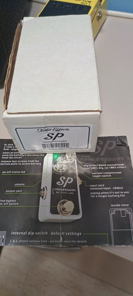 Pedal Compressor SP Xotic usa de segunda mano · Foto 2 de 2 · Barcelona · 110 €