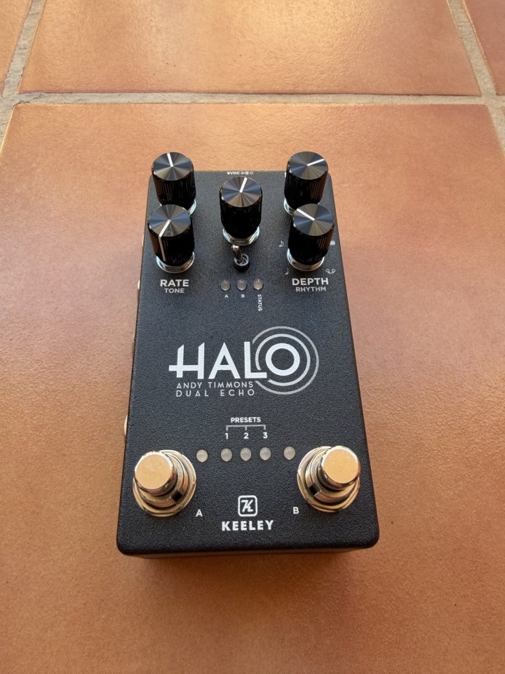 Keeley HALO Andy Timmons dual echó